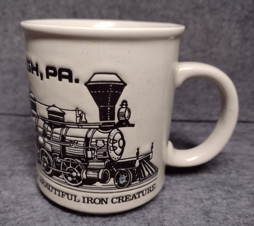 Vtg pittsburg coffee mug - coffee,