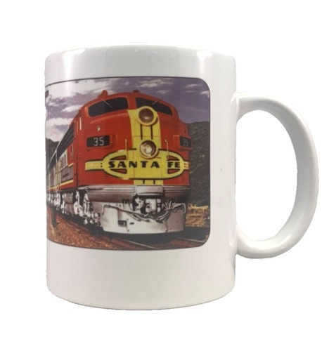 Train coffee mug santa fe - train, |