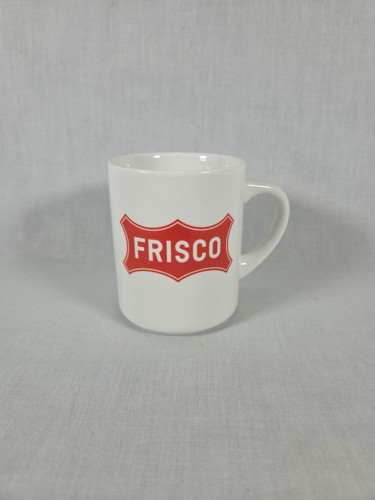 Vintage frisco train mug - frisco, white